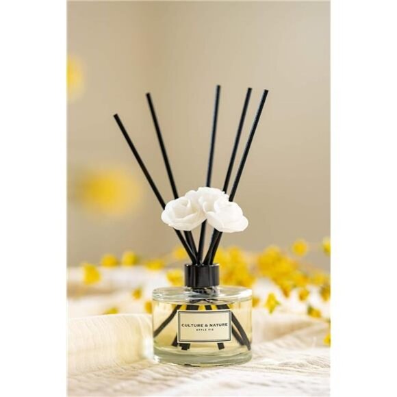 Reed Diffuser 6.7 oz (200ml) Black Cherry Scented Reed Diffuser Set - Picture 4 of 7